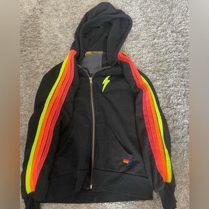 aviator nation zip up jacket XS